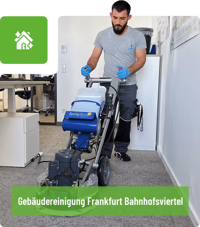Gebäudereinigung Frankfurt Bahnhofsviertel}